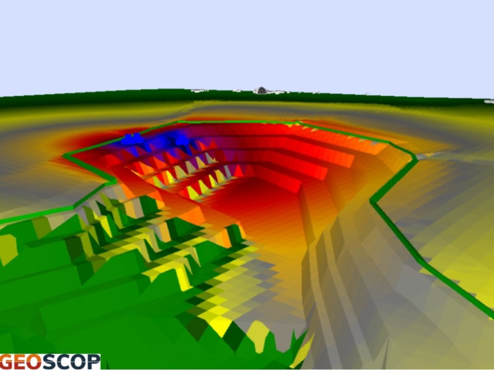 Résultat de simulation acoustique 3D 